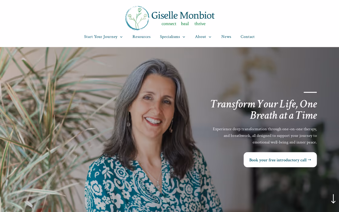 The Giselle Monbiot homepage